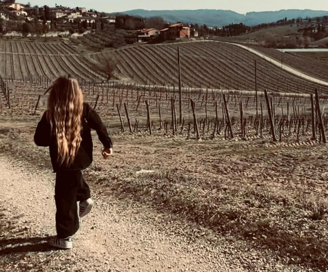 ראדה אין קיאנטי Locanda Podere Le Vigne מראה חיצוני תמונה