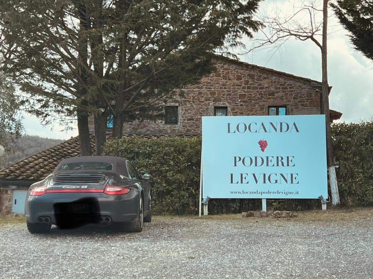 ראדה אין קיאנטי Locanda Podere Le Vigne מראה חיצוני תמונה