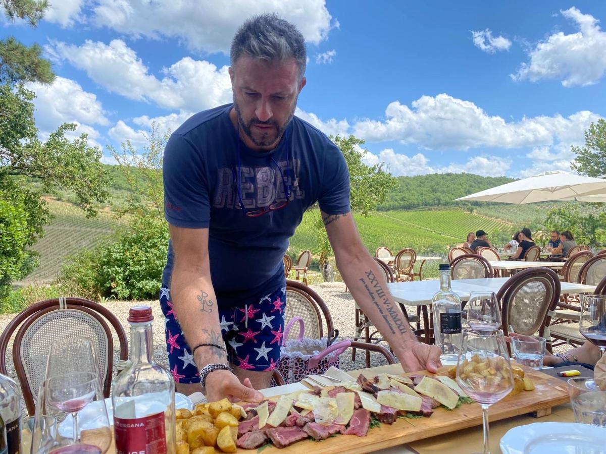 ראדה אין קיאנטי Locanda Podere Le Vigne מראה חיצוני תמונה