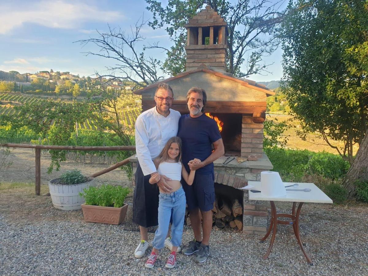 ראדה אין קיאנטי Locanda Podere Le Vigne מראה חיצוני תמונה