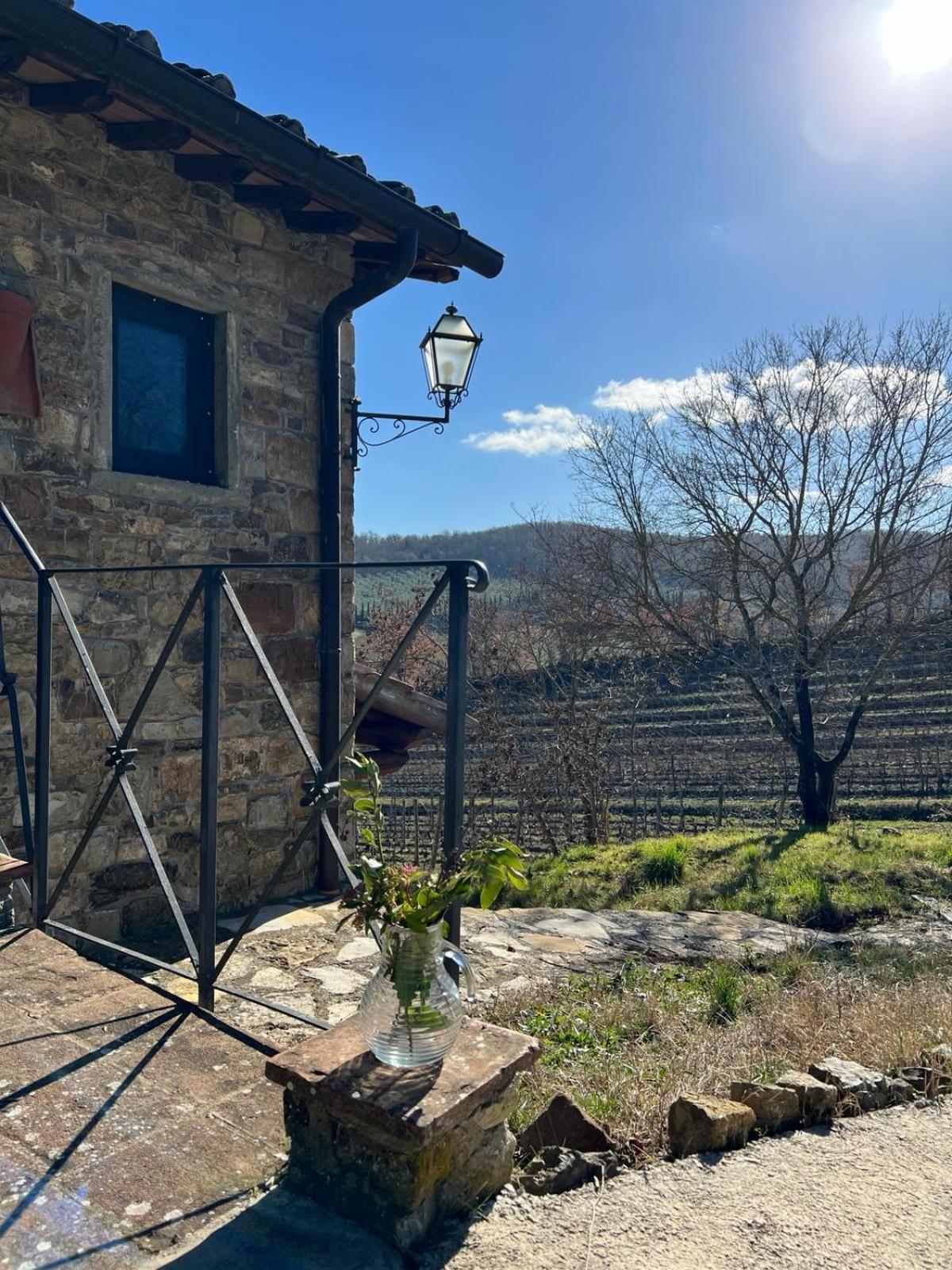 ראדה אין קיאנטי Locanda Podere Le Vigne מראה חיצוני תמונה