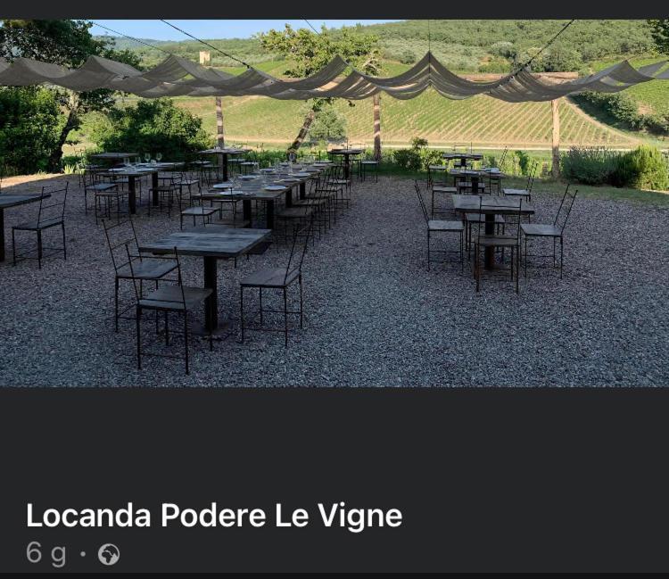 ראדה אין קיאנטי Locanda Podere Le Vigne מראה חיצוני תמונה