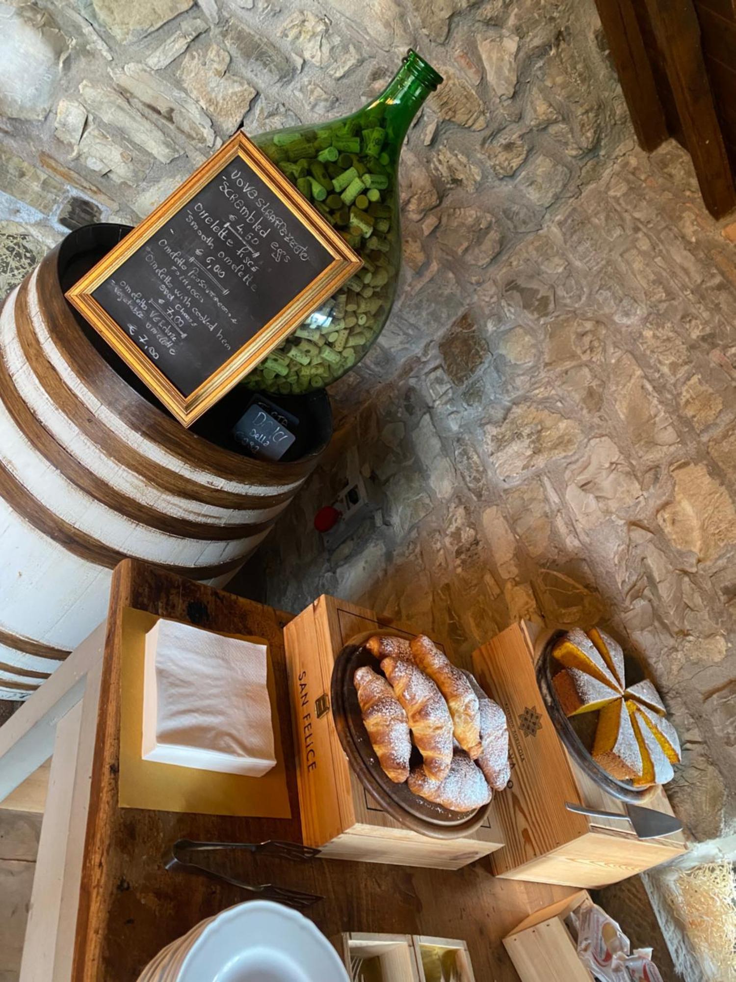 ראדה אין קיאנטי Locanda Podere Le Vigne מראה חיצוני תמונה
